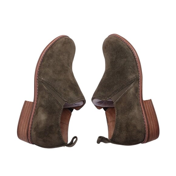 Sofft Forest Green Ankle Booties - Picture 4 of 10